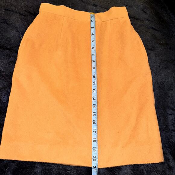 VINTAGE UNWORN 80'S RALPH LAUREN CAMEL 100% CASHMERE SKIRT & JACKET SUIT - Picture 10 of 10